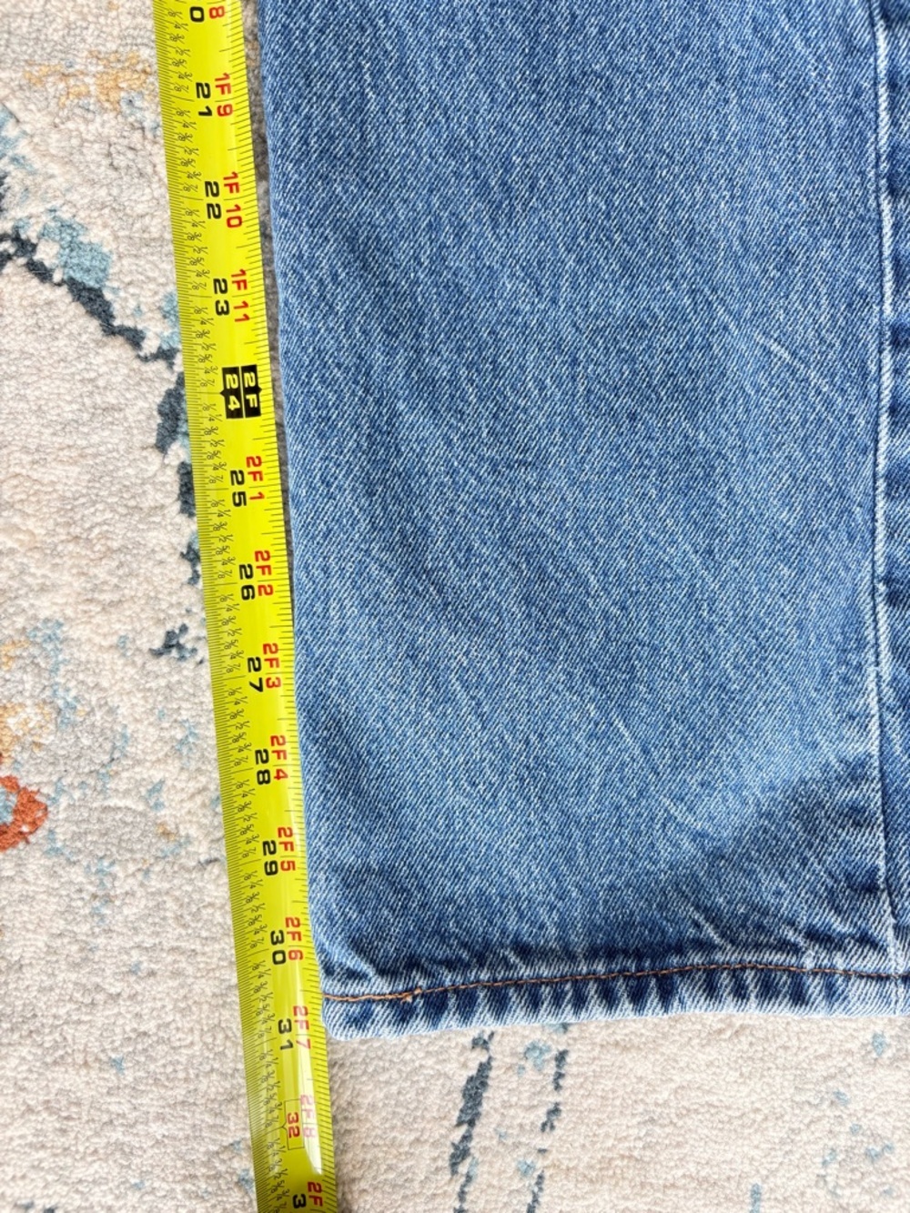 Levi’s Premium 501 Original Jeans Medium Wash W26 L32 - Picture 11 of 11